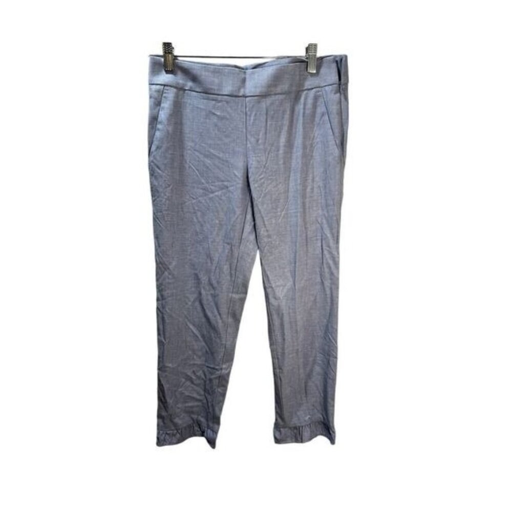 LOFT Gray High‎ Rise Straight-Leg Career Dress Pants 2P